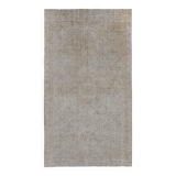 Vintage Turkish Oushak Handwoven Rug 144x265 cm