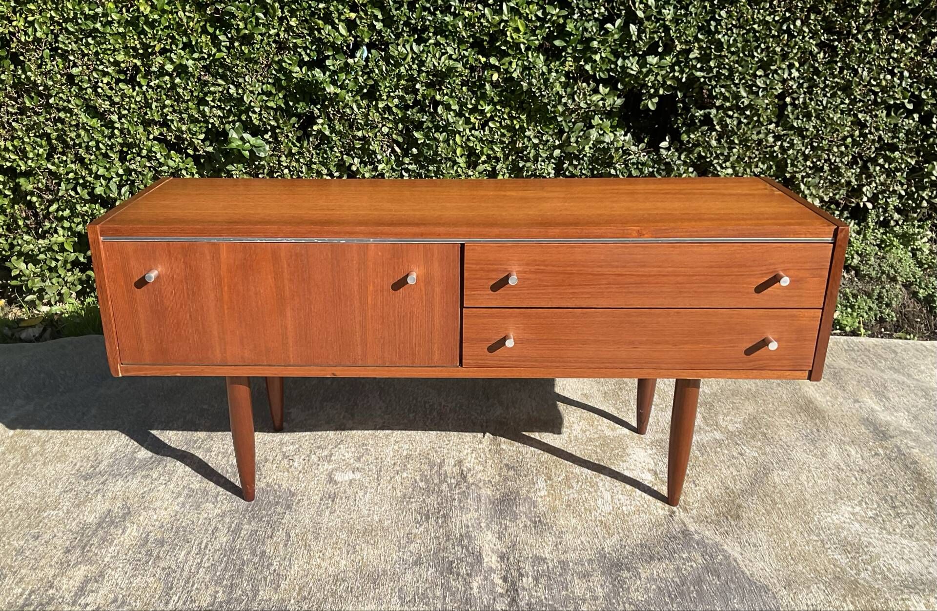 Scandinavian teak TV unit