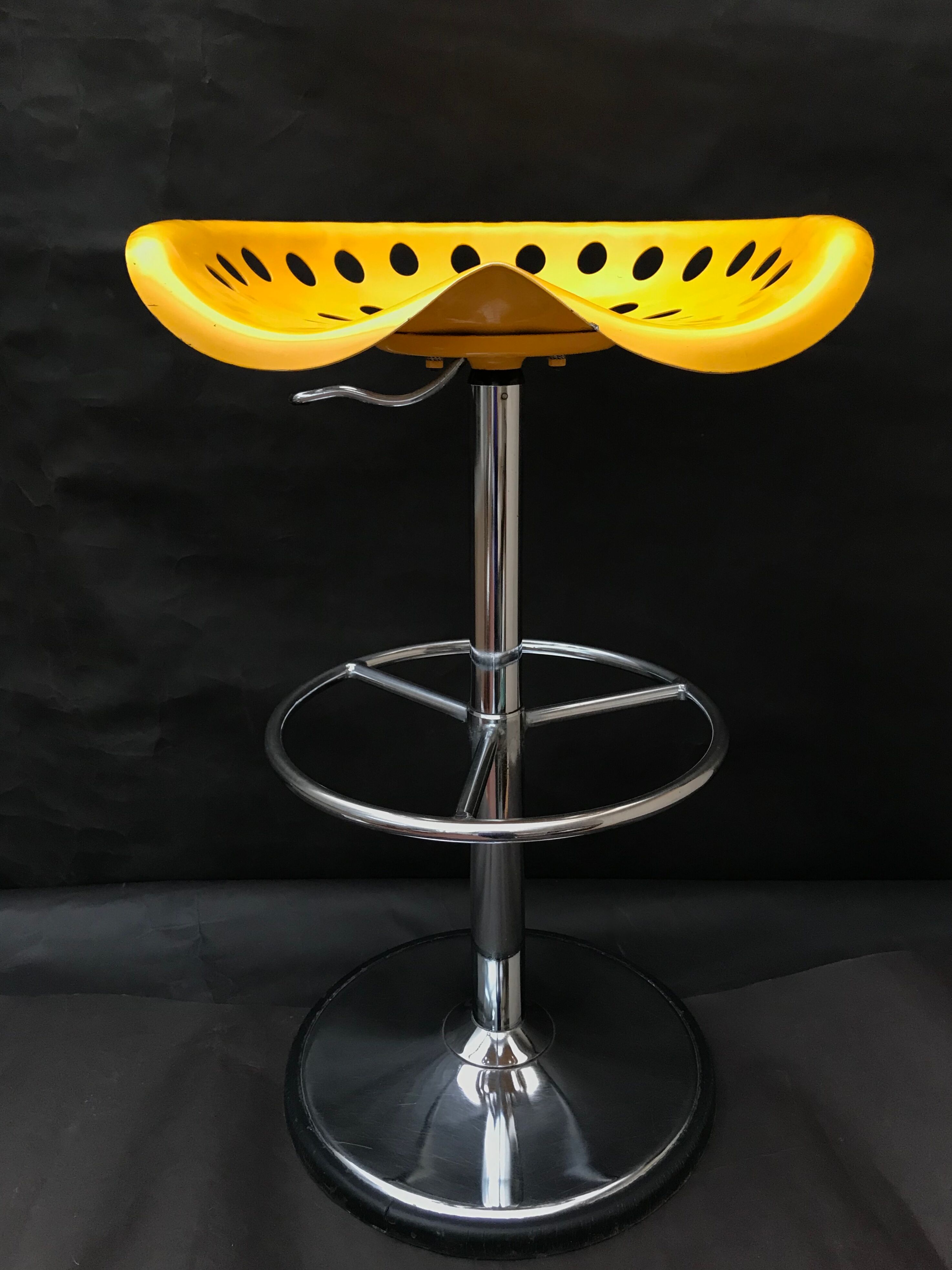 Bar stool "tractor" by Etienne Fermigier for Mirima 1971