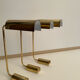 Set de 3 appliques vintage orientable, laiton, France 1970