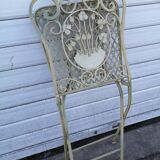 wrought iron garden lounge