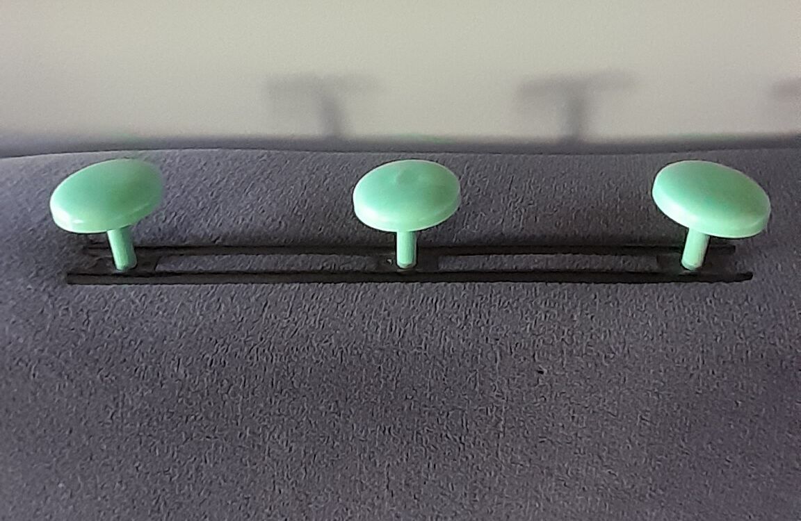 Wall coat rack 60s