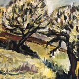 Painting "The Olive Trees"