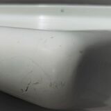 Space age shelf desk in white lay-glass fiber, circa 1970