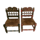 Ancient Pakistani chairs, set of 2