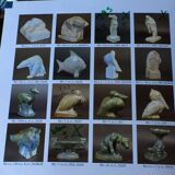 Roger Guerin - Stylised Pelican - Art Deco sculpture in sandstone (from Bouffioulx)