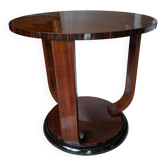 Art Deco Gueridon 1930 – Rosewood & Macassar Ebony Veneer