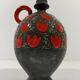 Alvino Bagni pottery vase Tulipani Rossi, Italy