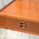 Teak wall desk, 1960