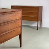 Kai Kristiansen teak chest of drawers danish midcentury 1960s