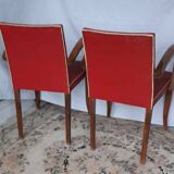 Paire de fauteuils bridge