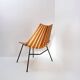"Slats" chair in the style of Mod. 218 by Dirk Van Sliedregt for Rohé