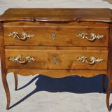 Commode 2 tiroirs de style Louis XV