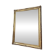 Restoration period mirror in gilded wood from the Napoleonic III era, 165 cm x 130 cm.