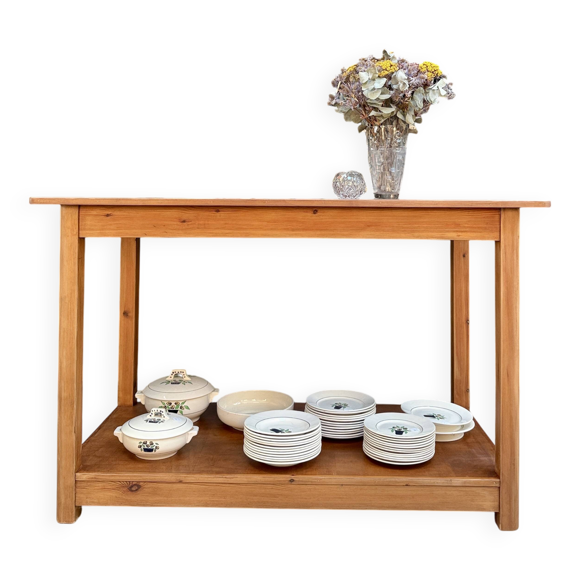 Antique table / island / counter