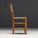 "Bauche" Dining Chairs by Charlotte Perriand for Steph Simon, France, 1950s