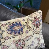Turkish Carpet Floral Lumbar Pillow 40x60cm
