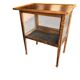 Vintage wooden display cabinet / tea cabinet / showcase