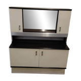 Bar cabinet / entrance furniture with a vintage 1970s mirror.