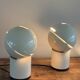Set of two Vintage 'Pac-Man' Asteroidi Siberin Caronno table lamp Italy 70's design