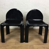Pair of chairs n°4854 by Gae Aulenti