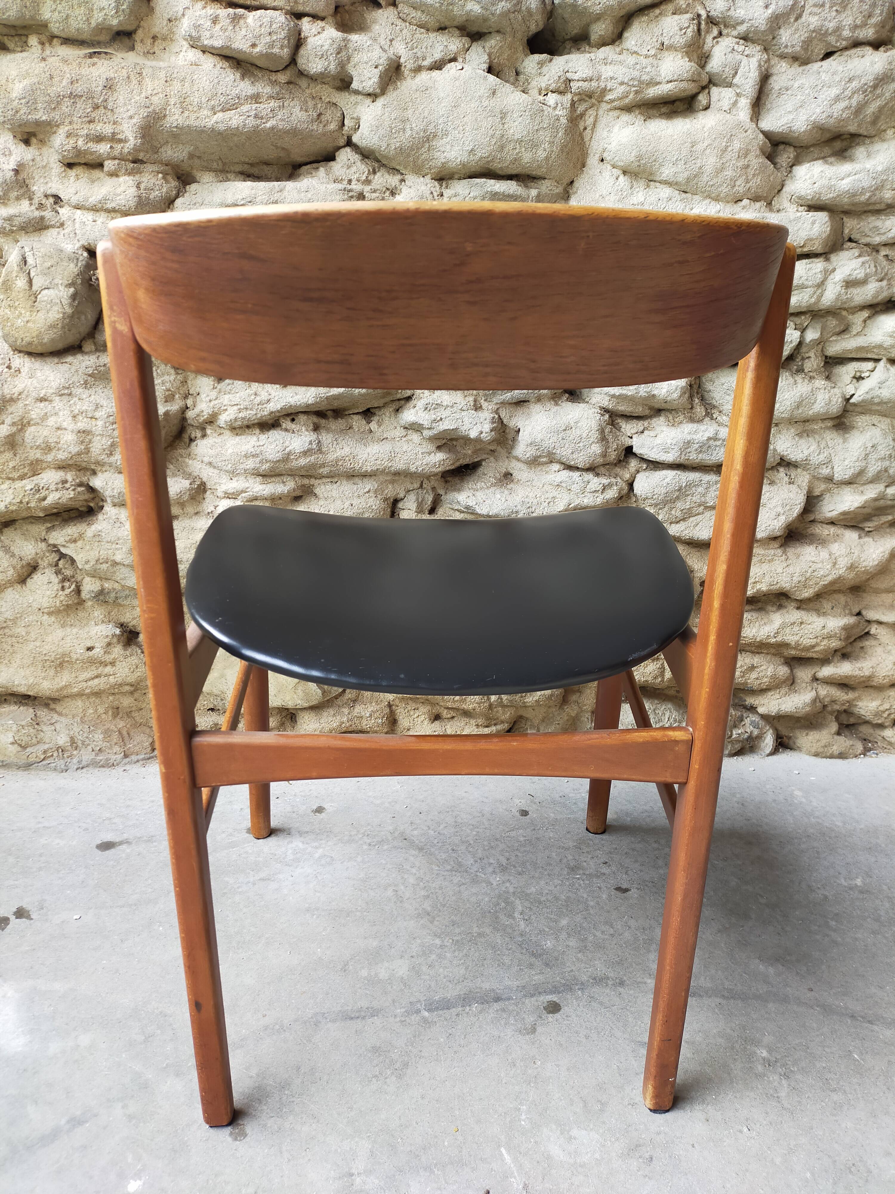 4 Danish Farstrup chairs