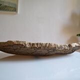 Couasse provençale plat géant en écorce de chêne liège 72 / 37 cm
