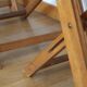 Set of 4 folding chairs in wood 70