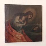 Antique oil on canvas depicting Mary Magdalene, Italian school of the 18th century