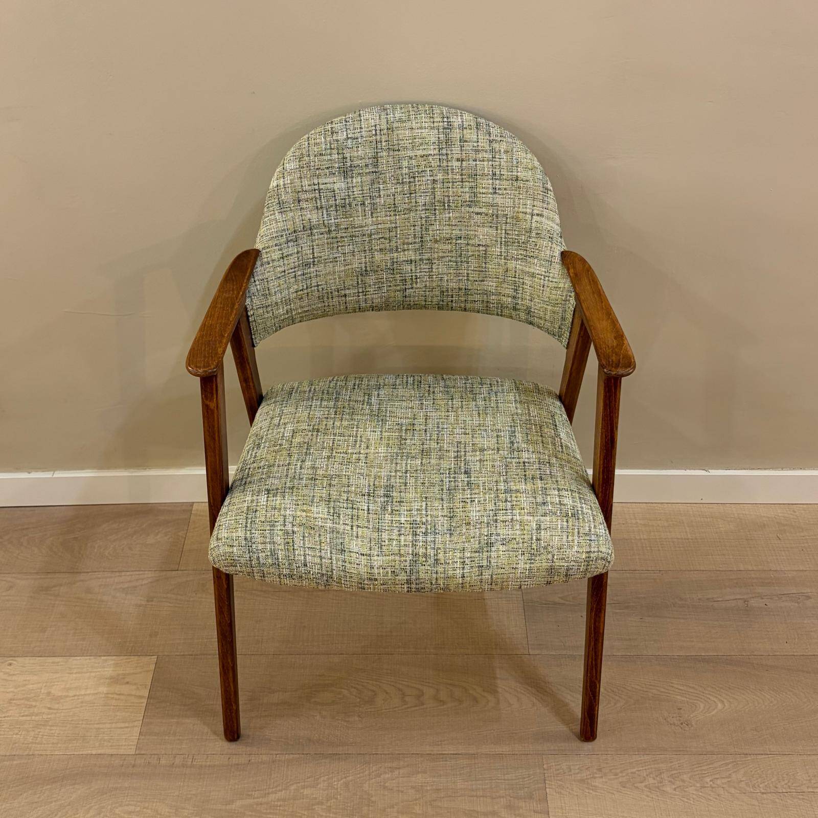 Spanish vintage mid-century armchair by Guilleumas, 1960s