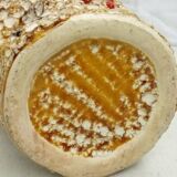 Vase in ceramic foam fat lava vallauris 60's