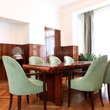 Wooden dining table