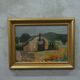 eva holmberg-jacobsson, swedish modern painting, 1960s, oil on canvas