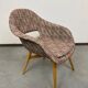 Vintage armchairs in fibreglass by Miroslav Navrátil