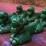 Vintage ceramic knives holders