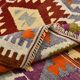 5x8 Geometric Handmade Wool Persian Kilim Rug, 171x260Cm