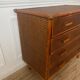 Vintage rattan chest of drawers with 4 drawers