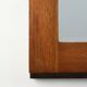 Amsterdam School style solid Oak Mirror, The Netherlands ca. 1915