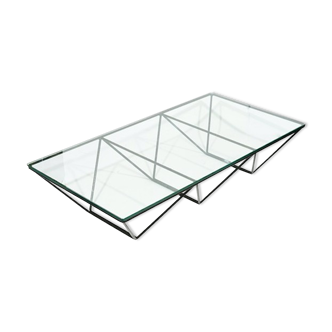 Glass coffee table