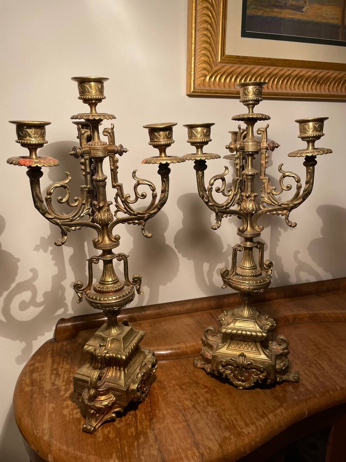 Old candelabra