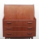 Secrétaire en teck des années 1960, Tibergaard / Gunnar Nielssen