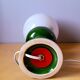 Lampe en céramique et opaline 1970.