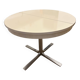 Table ronde Space age roche bobois rallonge intégré avec système 1970