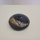 Vintage Raku Box Signed T.Tamis