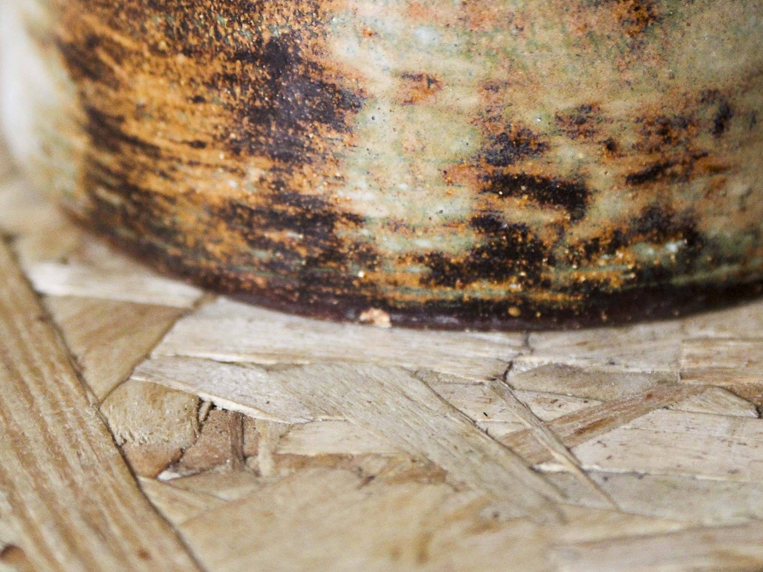 Olivier Pettit ceramic scroll vase