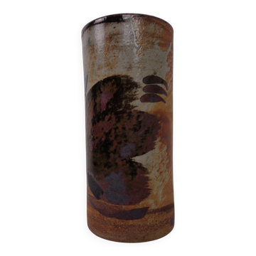 Danish stoneware vase by Conny Walther, 1960s