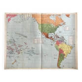 Old political map New World | Americas, Pacific, Oceania