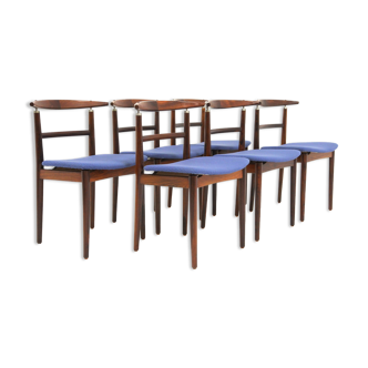 Set of 6 rosewood chairs, Helge Sibast & Børge Rammerskov,, Denmark, 1960