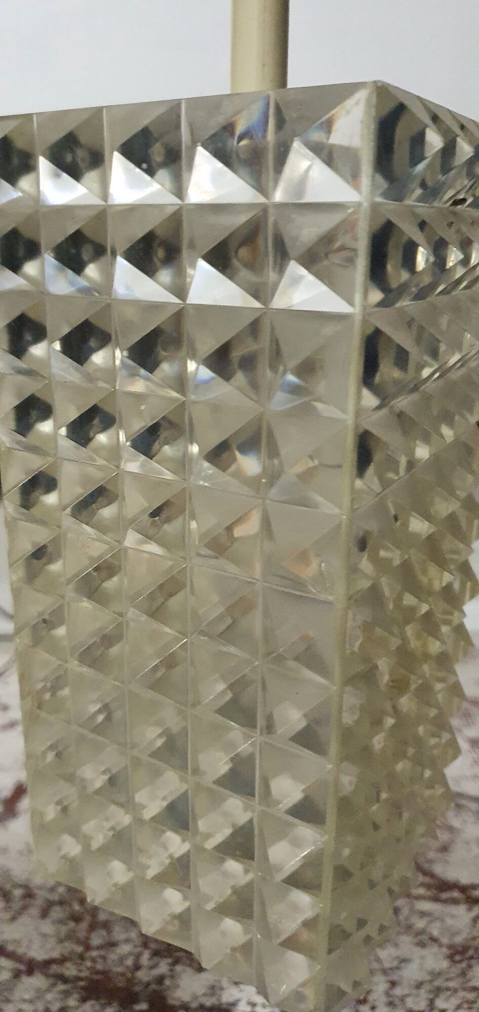 Diamond ceiling lamp design Aloys Gangkofner edition Erco