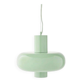Benjamin office pendant light in green, Monoprix